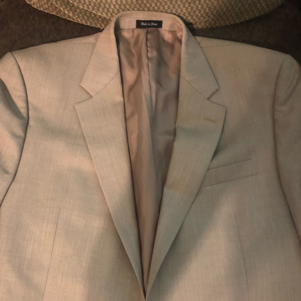 Chaps - 42L Tan Blazer